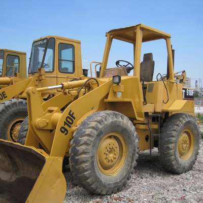 Cheap used wheel loader Caterpillar 910F on sale in Shanghai